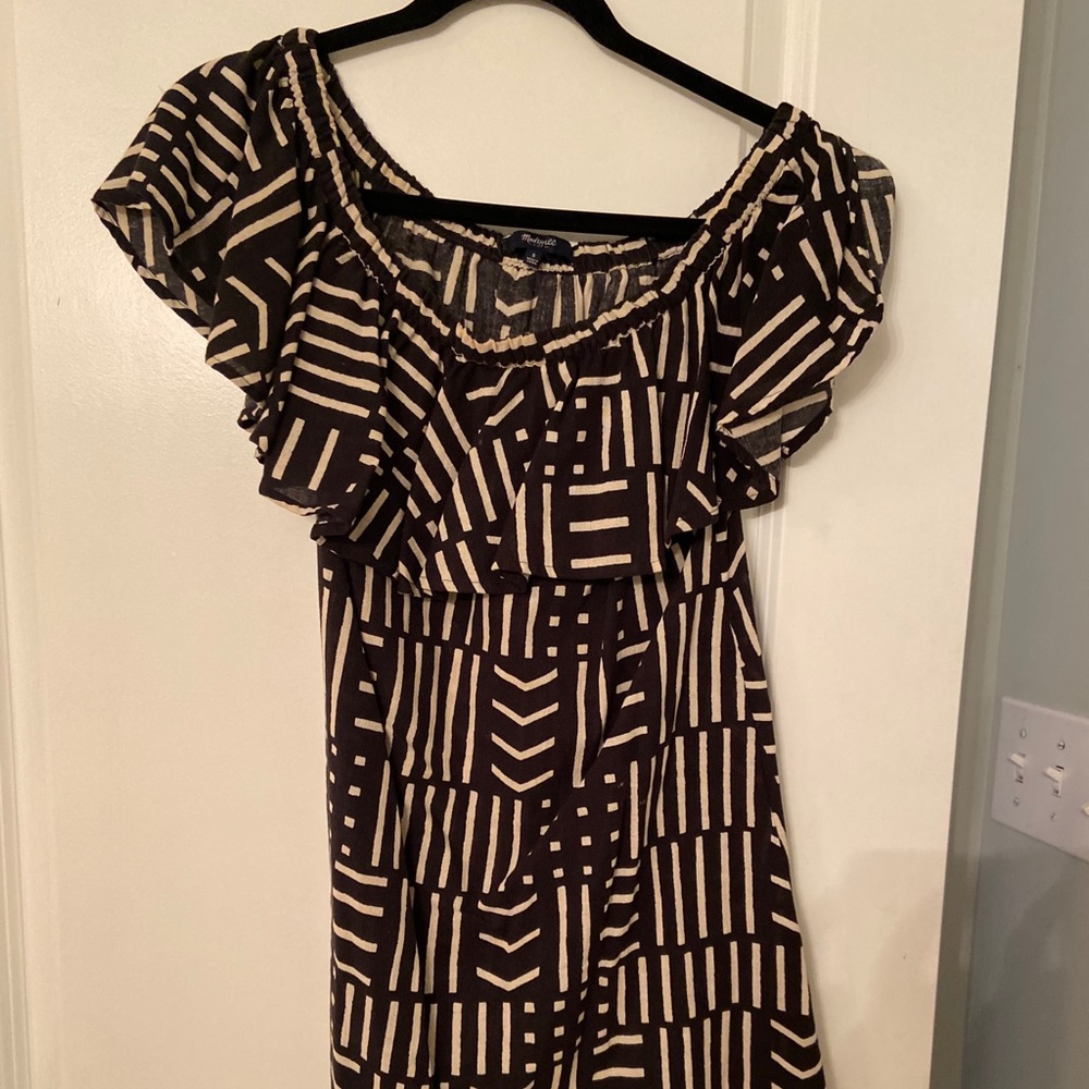 Madewell off the shoulder dress